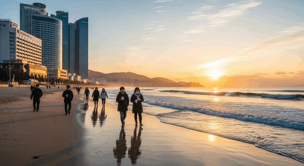 Gwangalli vs Haeundae beach Busan travel guide Japan