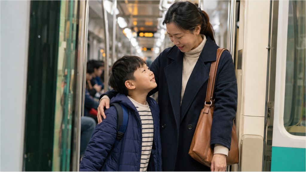 Free public transportation for children in Busan