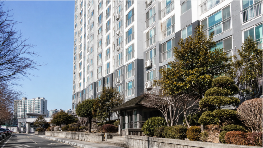 Jeonse apartment rental in Busan
